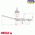 جک سوسماری 10تن مگا