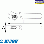 آچار فرانسه عایق برق