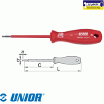 پیچ گوشتی دو سو عایق برق یونیور مدل: 603VDE - Image 2