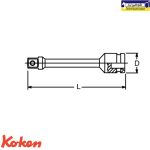 واسطه بکس عایق دار 3/8" کوکن مدل: 13760-125P.FR - Image 2