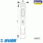 چراغ قوه شارژی یونیور LED مدل: 2091 - Image 2