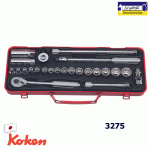 جعبه بکس24 پارچه 3/8 اینچ کوکن کد: 3275