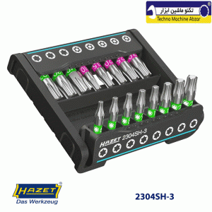 ست بیت 16عددی هازت آلمان مدل:2304SH-3 1 ست بیت 16عددی